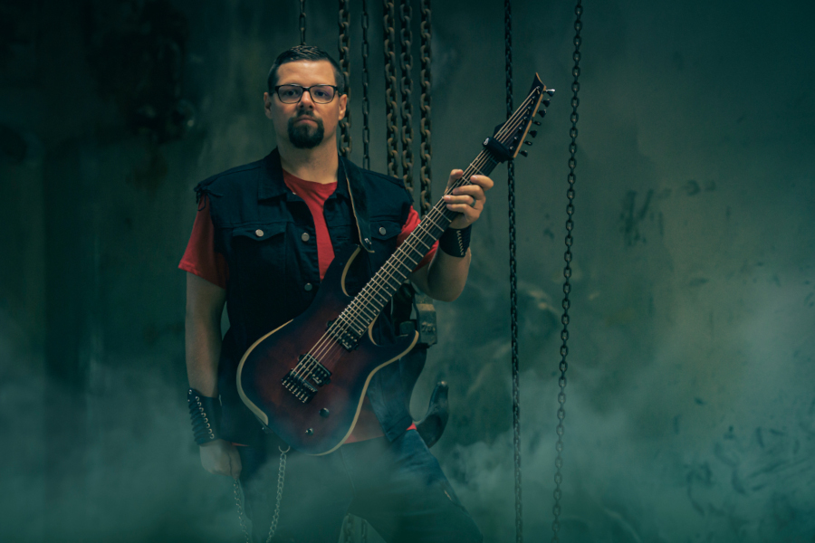 Bandfoto Gitarre Manuel Buhl